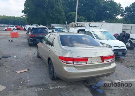 2004 Honda Accord 2.4 Lx из США, поврежденный, VIN 3HGCM56354G704603